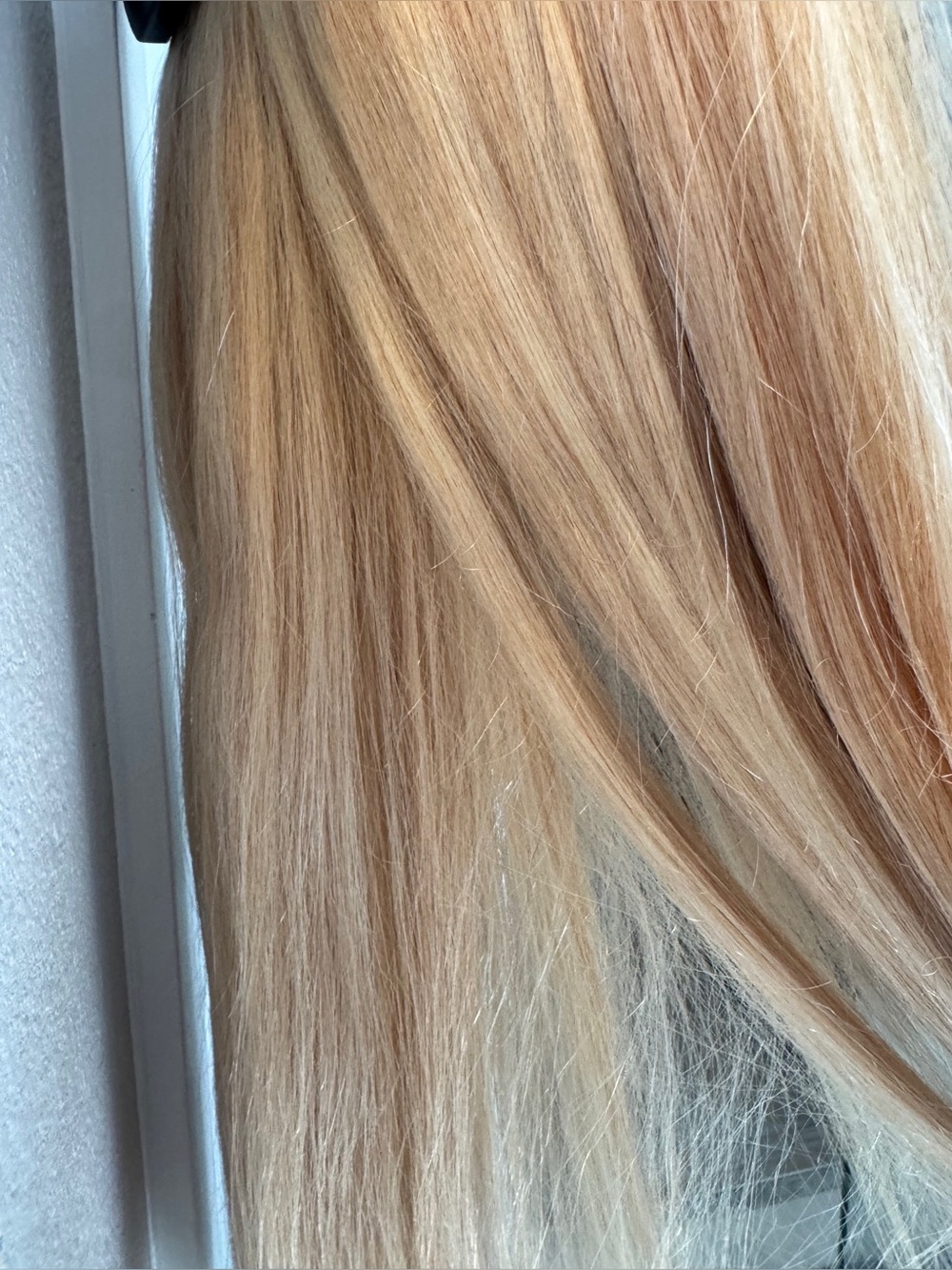 Bellami Clip-In Hair Extensions Long Blonde Human Hair
